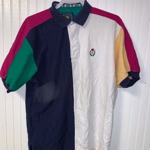 Vintage chaps Ralph Lauren multi colored polo